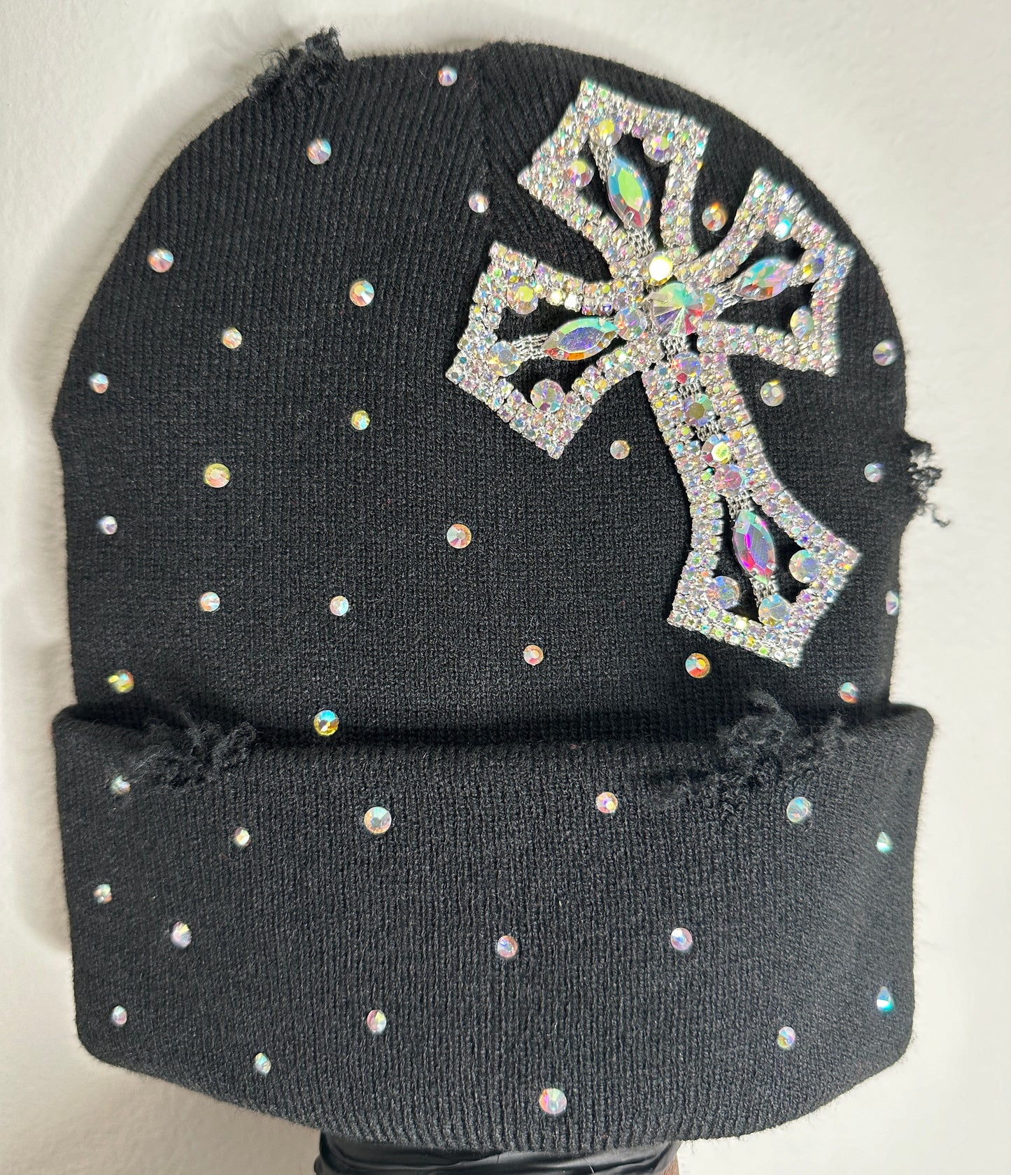 Black Gorilla Drip Beanie