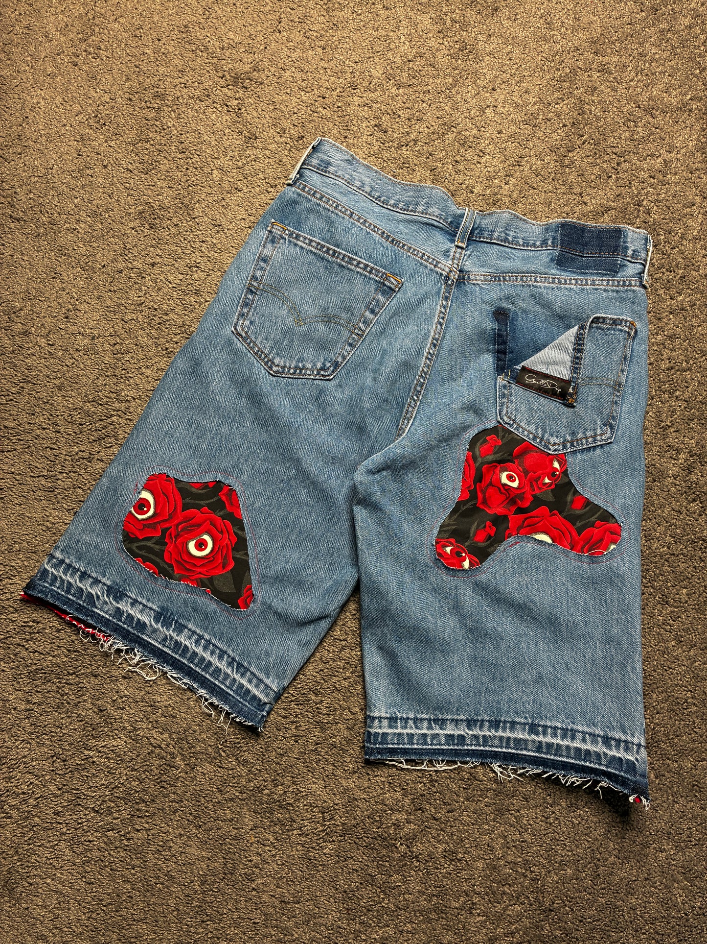 All Eyes on You Denim Shorts