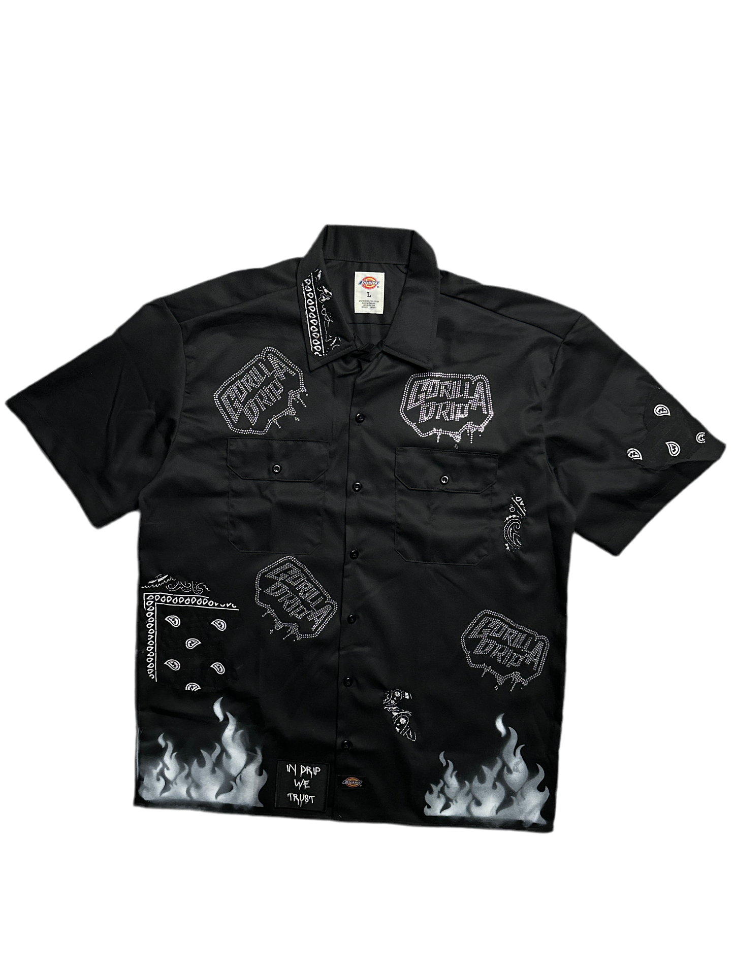 Gorilla Drip X Dickies shirt