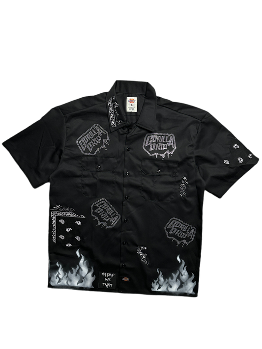 Gorilla Drip X Dickies shirt