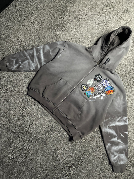 Smoke screen hoodie
