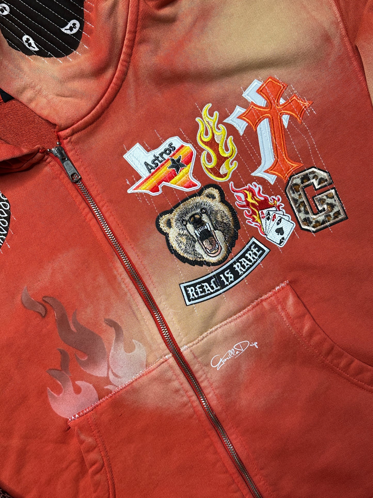 1 of 1 Horizon Flame hoodie set