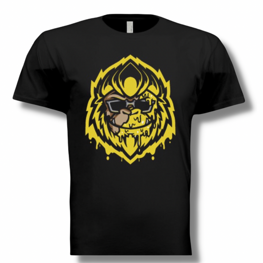 Black/Yellow Logo T-Shirt
