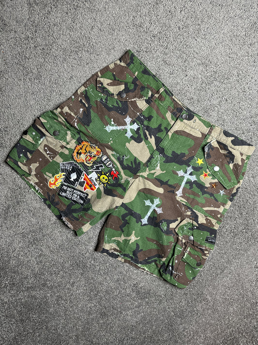 Custom camo shorts