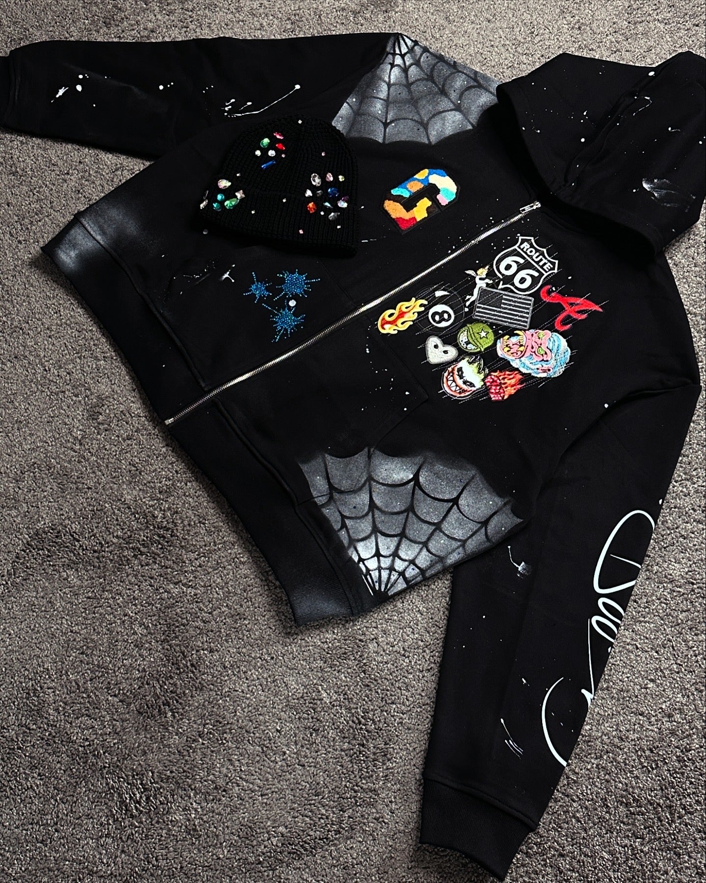 Gorilla Drip Web Hoodie