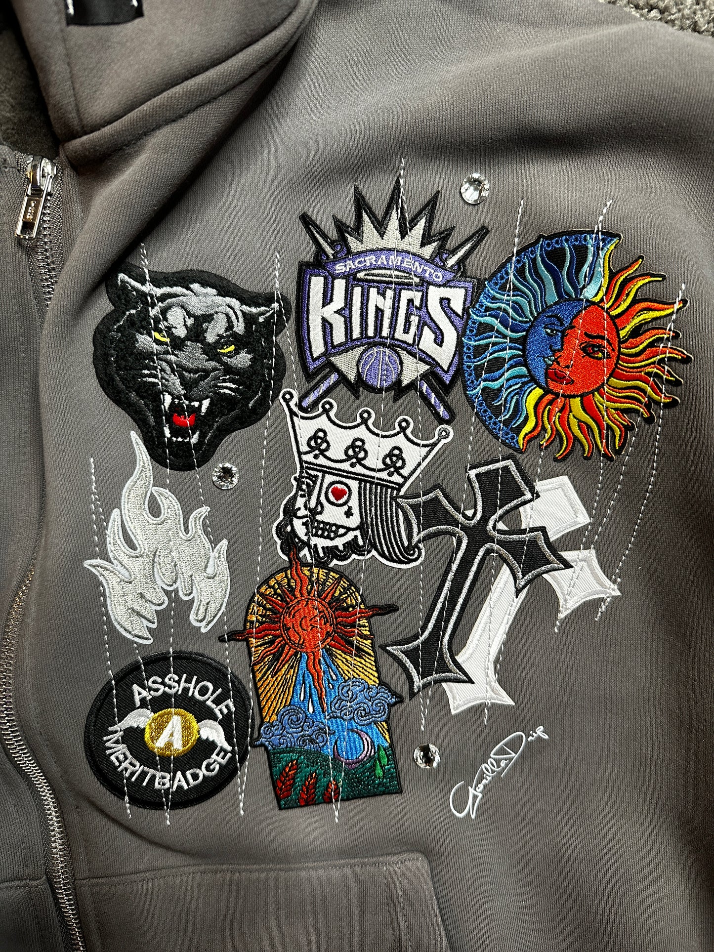 Smoke screen hoodie