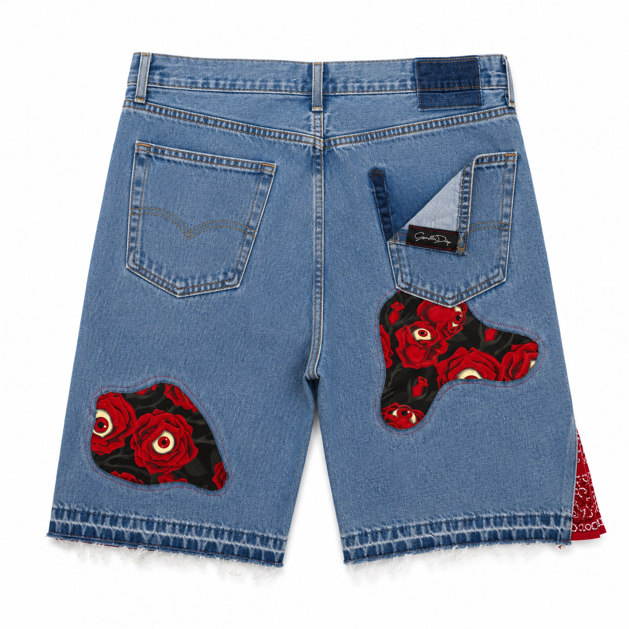 All Eyes on You Denim Shorts