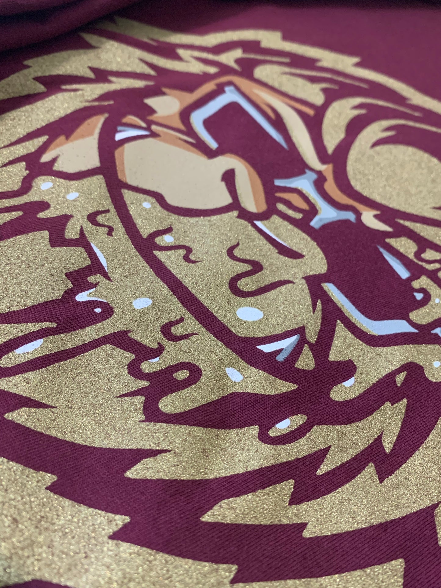 Maroon/Gold Ape Logo