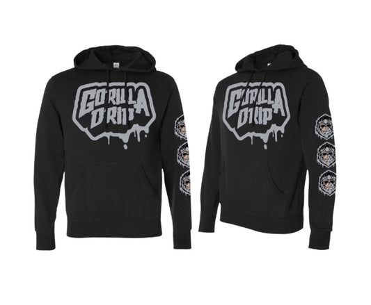 Black and Grey hoodie
