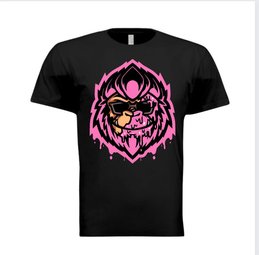 Pink Ape Logo Tee