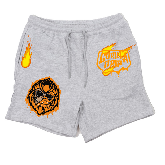 Flame Drip Shorts