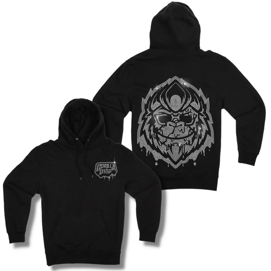 Rhinestone Gorilla Hoodie