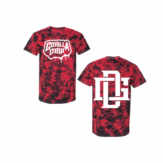 Red Tie-Dye Tee